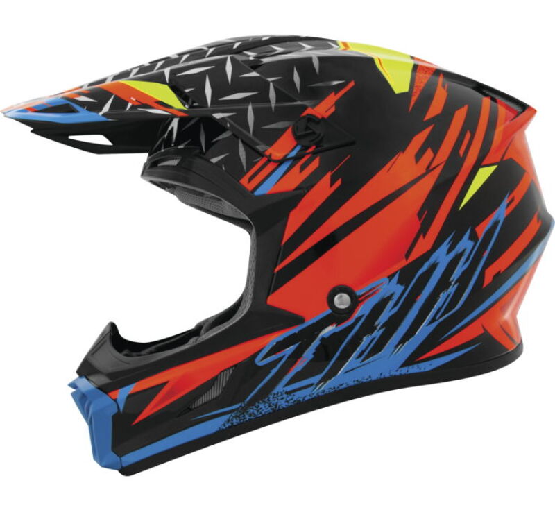 THH Helmets T710XR Assault Black/Orange - 2XL