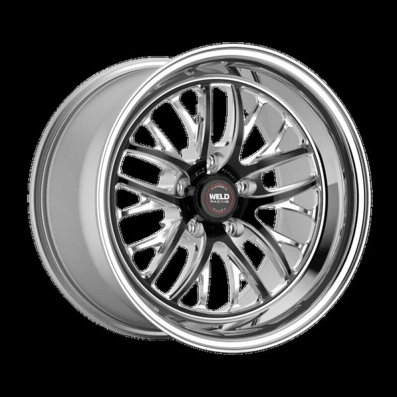 Weld S82 17x5 / 5x120 BP / 2.1in BS (-21mm Offset) Black Wheel (High Pad)