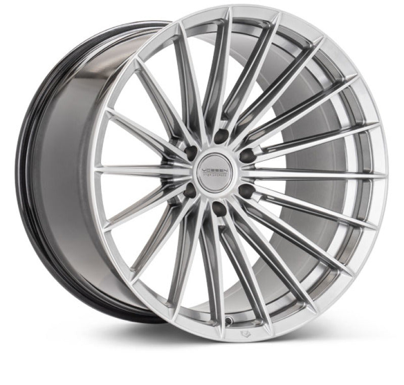 Vossen HFX-4 22x10 - 6x139.7 - ET-18 - Super Deep - 106.1 - Hyper Silver Wheel