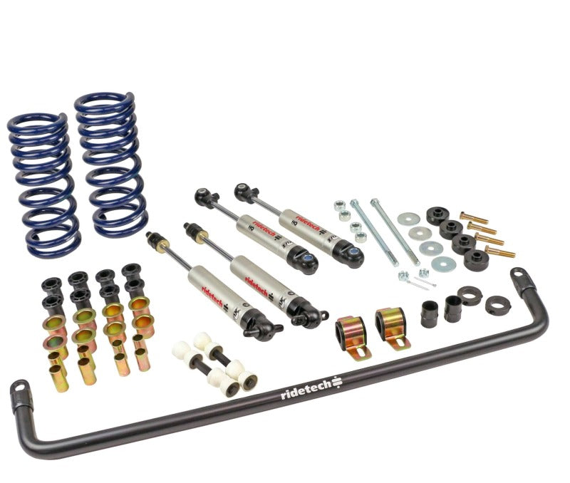 Ridetech 63-82 Chevrolet Corvette StreetGrip Suspension System (w/o Leaf Spring)