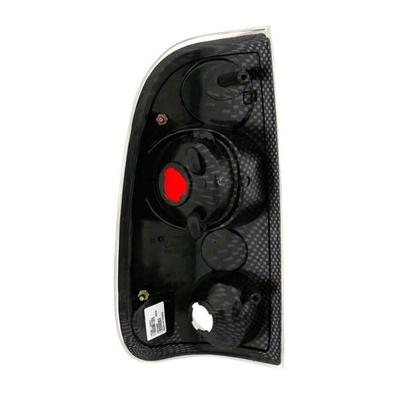 Raxiom 97-03 Ford F-150 Styleside Axial Series Version 2 Tail Lights- Carbon Fiber -Red/Clear Lens