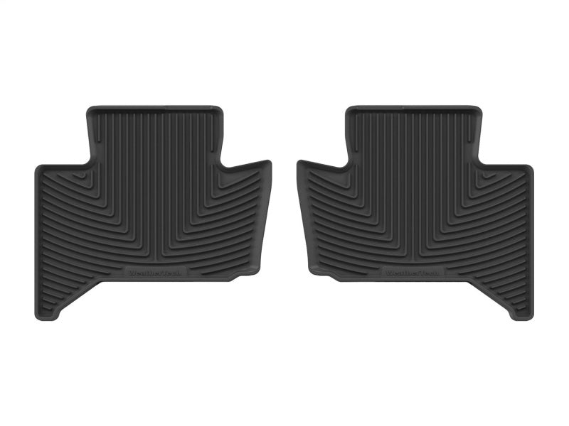 WeatherTech 24-27 Toyota Land Cruiser/24-26 Lexus GX Rear All-Weather Floor Mats - Black