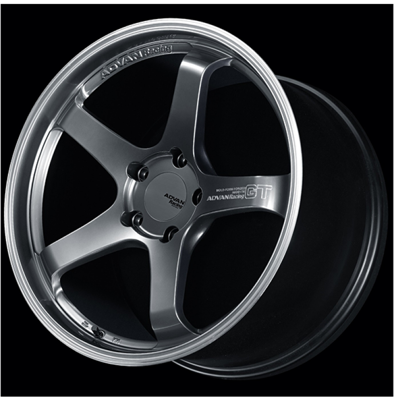 Advan GT Beyond 18x9.5 +45 5x120 Racing Titanium Black