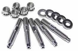 ARP Sport Compact M8 x 1.25 x 57mm Stainless Accessory Studs (8 pack)