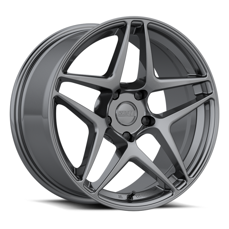 Kansei K15G Astro 18x8.5in / 5x120 BP / 35mm Offset / 72.6mm Bore - Gunmetal