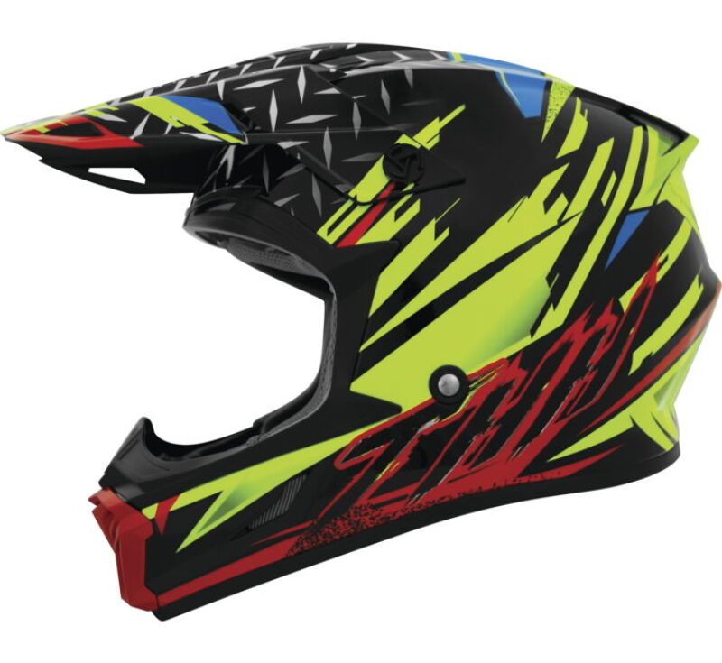 THH Helmets T710XR Assault Yellow/Red - Large