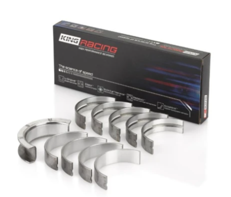 King Engine Bearings Chrysler 426Ci/ 440Ci V8 OHV- 24 Uppers (Top Fuel) (Size STDX) Main Bearing Set