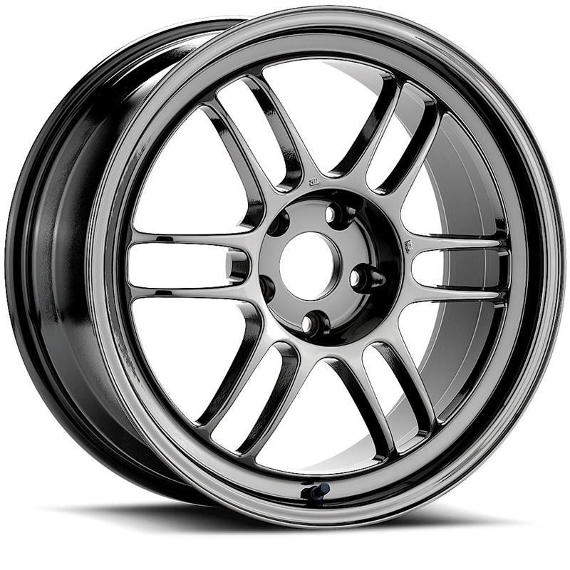 Enkei RPF1 17x7.5 5x100 48mm Offset 73mm Bore Matte Black Wheel 02-10 WRX & 04 STI (MOQ 40)