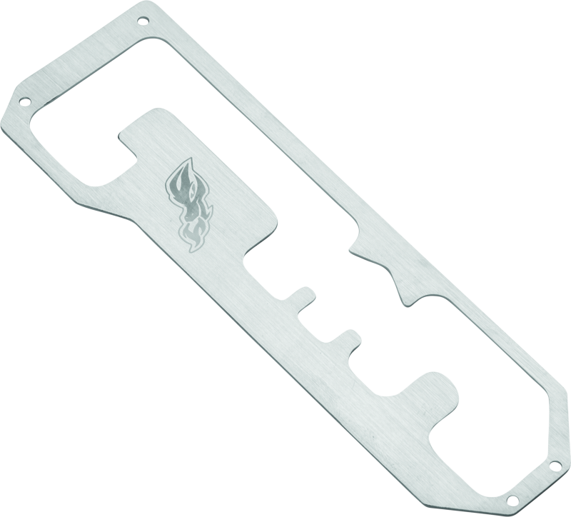 DragonFire Racing 19-25 Honda Talon Shifter Plate - Stainless Steel