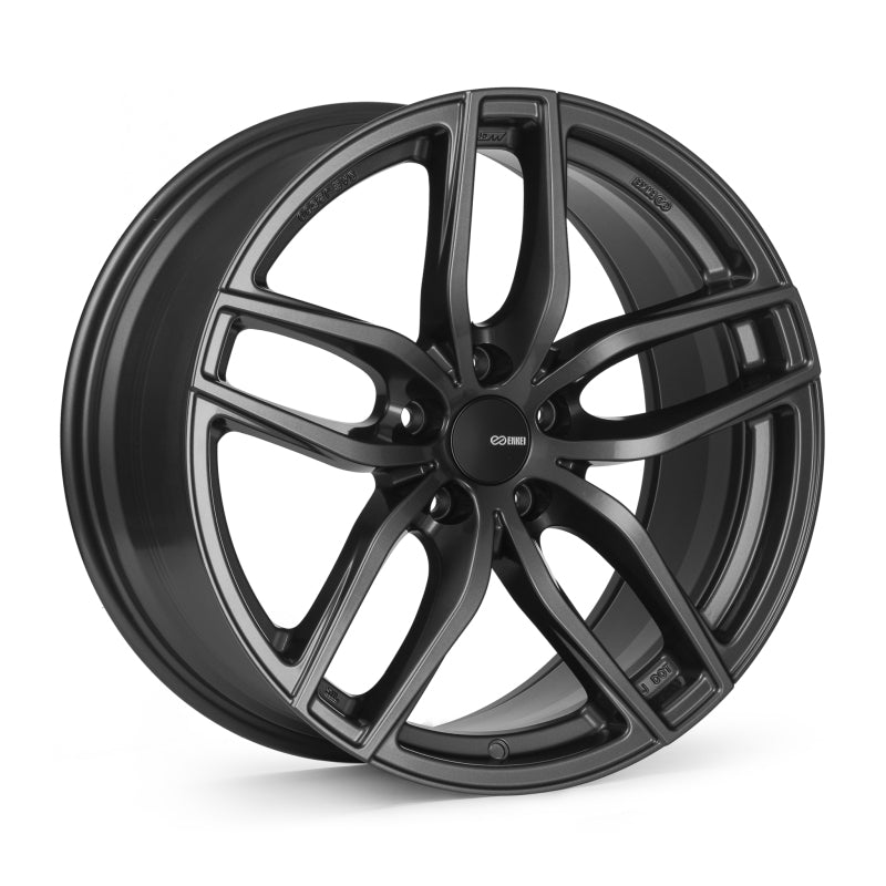 Enkei Tune 18x8.5 / 5x120 BP / ET38 / 72.6mm Bore - Gloss Gunmetal Wheel