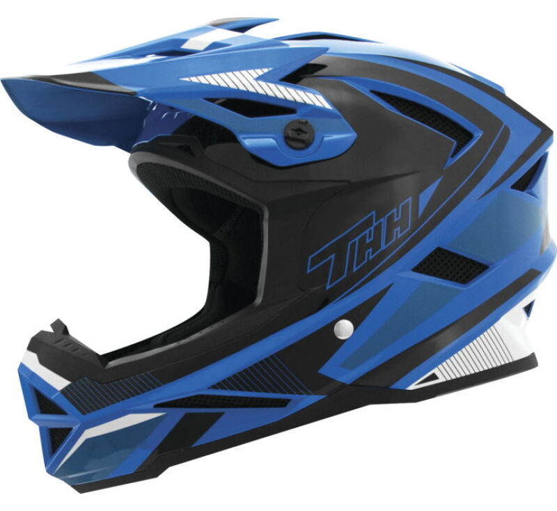 THH Helmets T-42 BMX Acceler Blue/White - Small