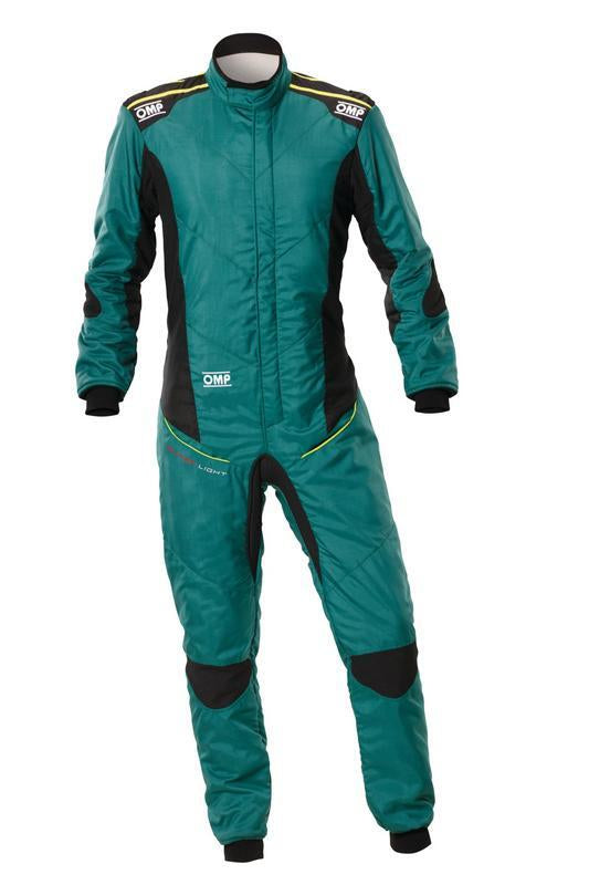 OMP TECNICA SUPERLIGHT OVERALL SFI GREEN SZ 58