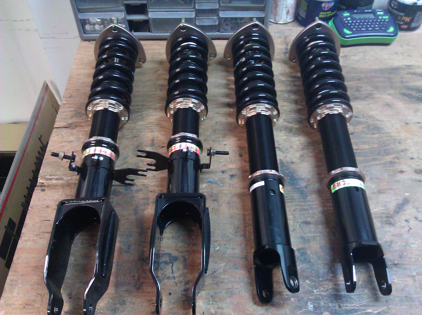BC Racing Coilovers - BR Type - 08-UP Nissan R35 GTR