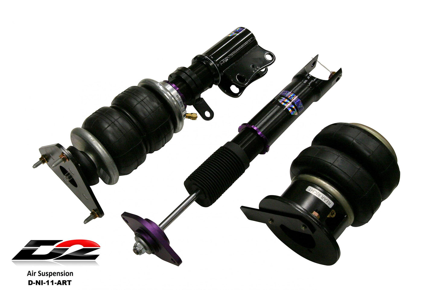 Air Struts 07-18 Nissan Altima 09+ Nissan Maxima D2 Racing