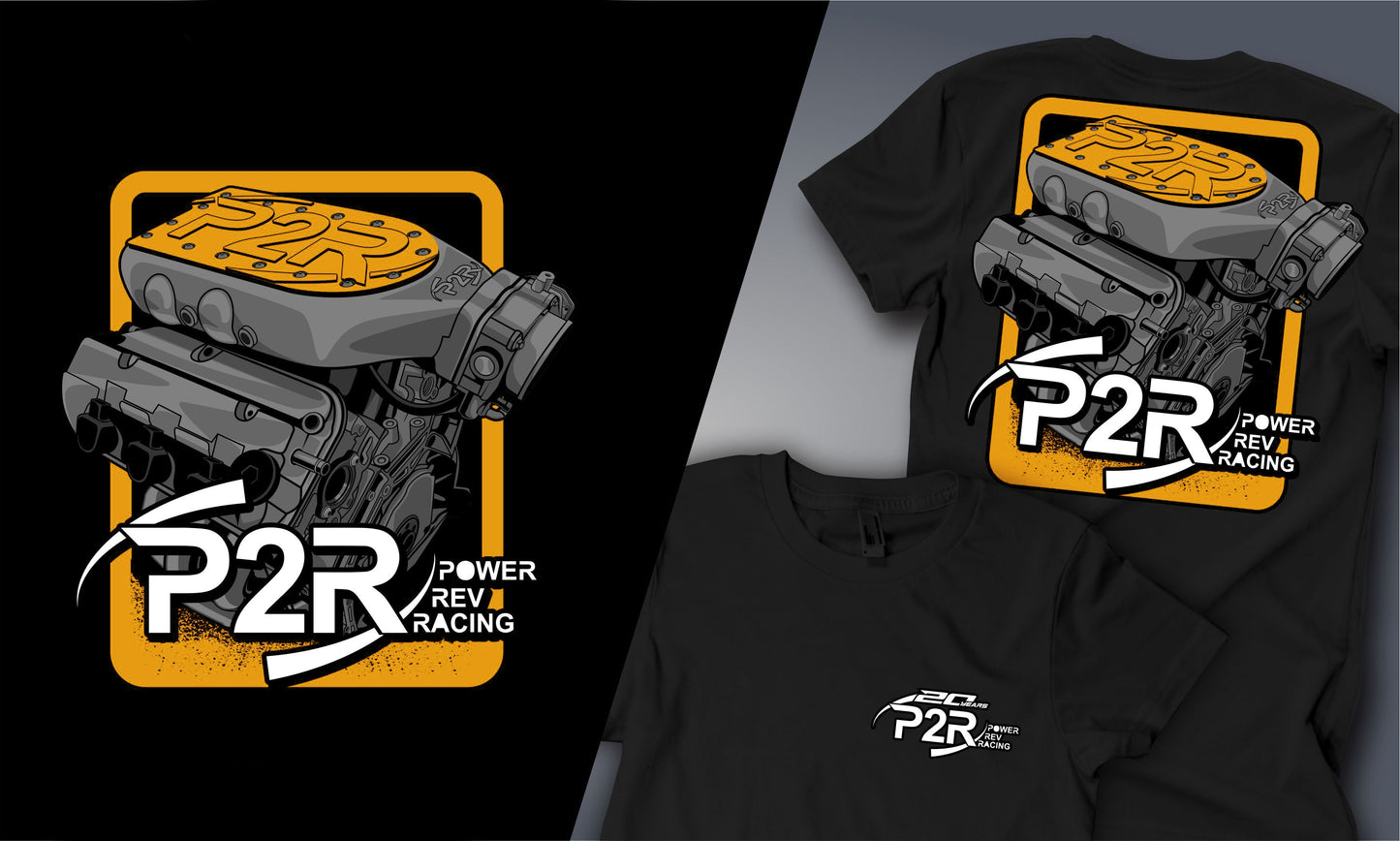 P2R PowerRevRacing - 20 Year Anniversary T-Shirt