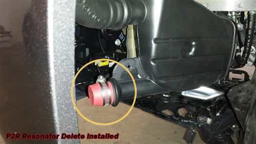 P2R PowerRevRacing - Intake resonator delete for 12+ Honda Civic Si