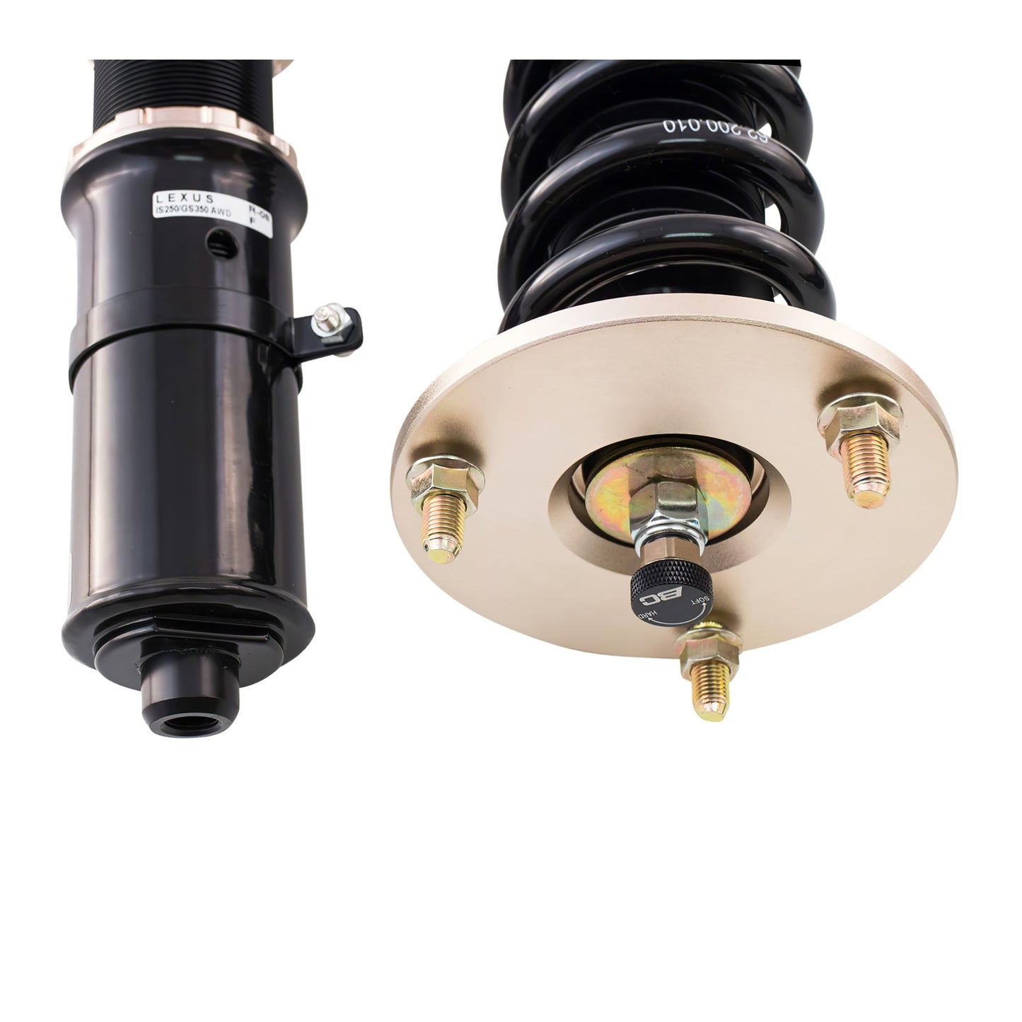 BC Racing Coilovers - DS Type - 14-22 Lexus IS250 IS350 RWD