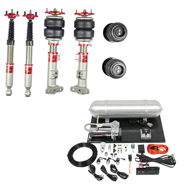AirPlus Air Struts w/ VERA Evo Bluetooth Management For 99-05 BMW 3-Series (Incl M3), RWD TruHart
