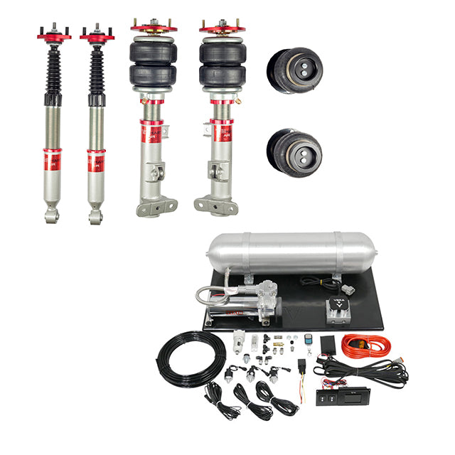 AirPlus Air Struts w/ VERA Element Management For 99-05 BMW 3-Series (Incl M3), RWD TruHart