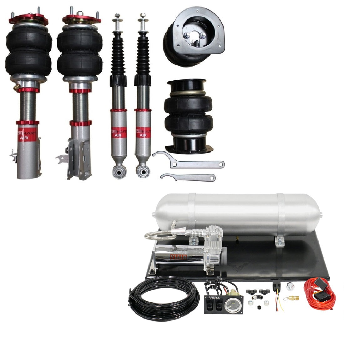 AirPlus Air Struts w/ VERA Basic Management For 16+ Acura ILX 14-15 Honda Civic Si TruHart