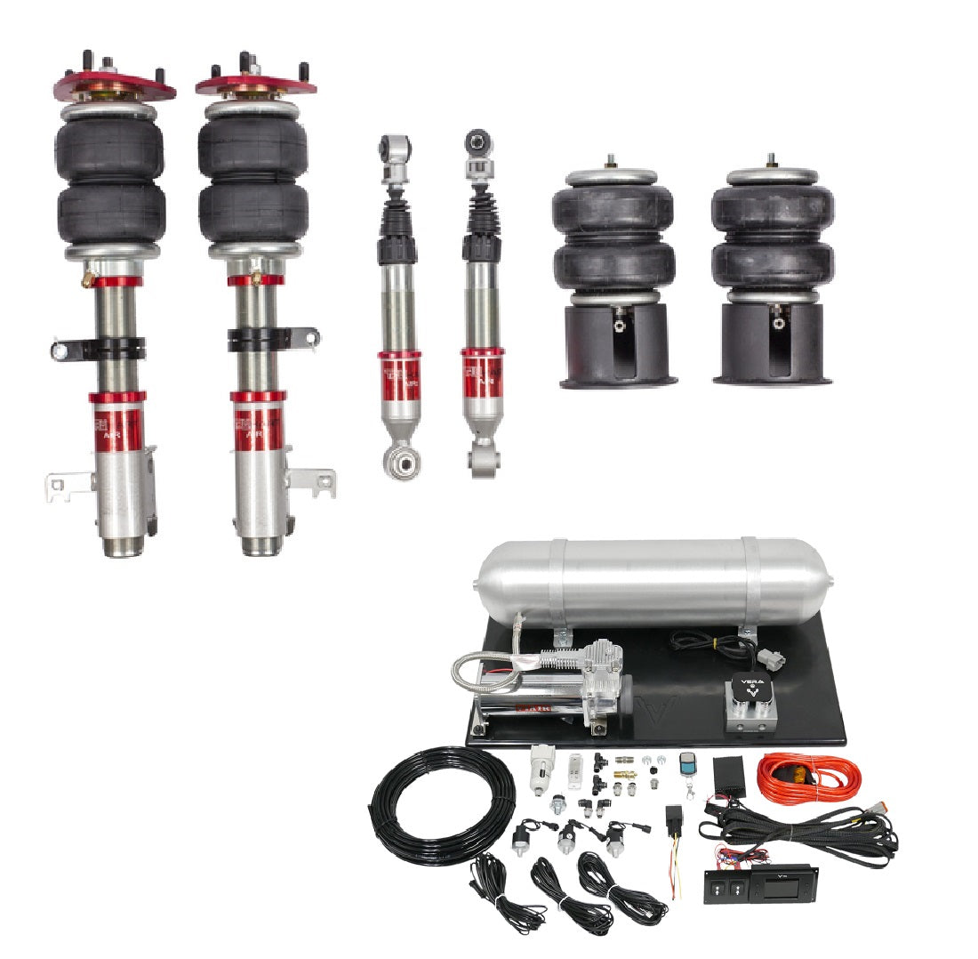 AirPlus Air Struts w/ VERA Evo Management For 99-04 Honda Odyssey 03-08 Honda Pilot TruHart