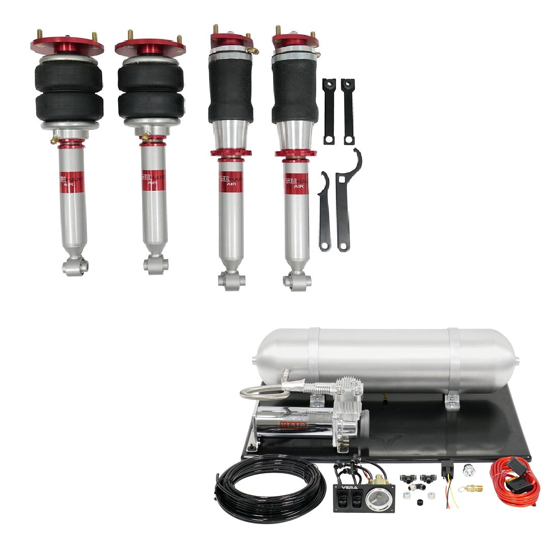 AirPlus Air Struts w/ VERA Basic Management For 98-05 Lexus GS300 / GS400 / GS430 RWD TruHart