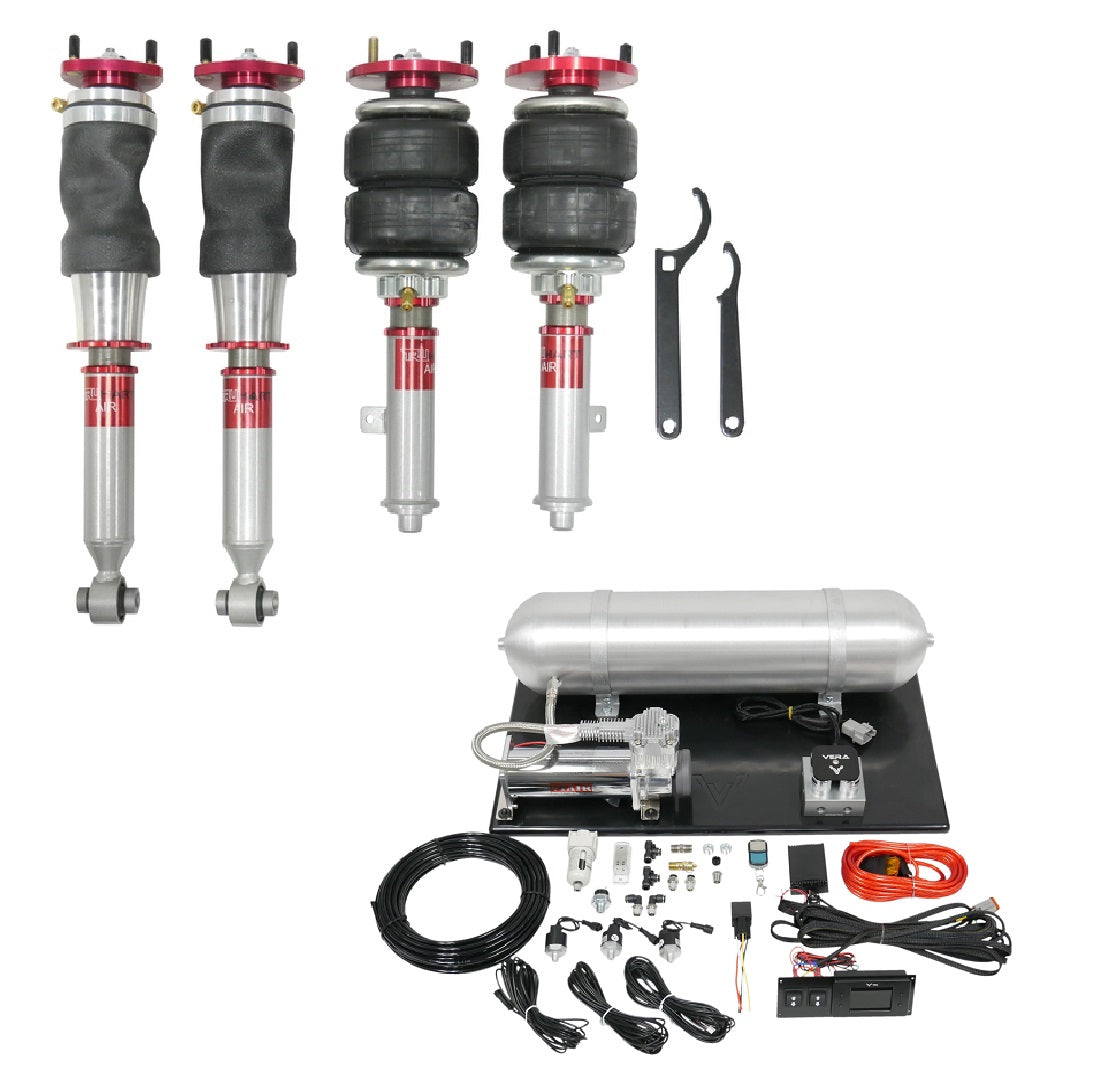 AirPlus Air Struts w/ VERA Evo Management For 06-12 Lexus GS300 / GS350 / GS430 06-13 Lexus IS250 / IS350 / IS-F AWD TruHart