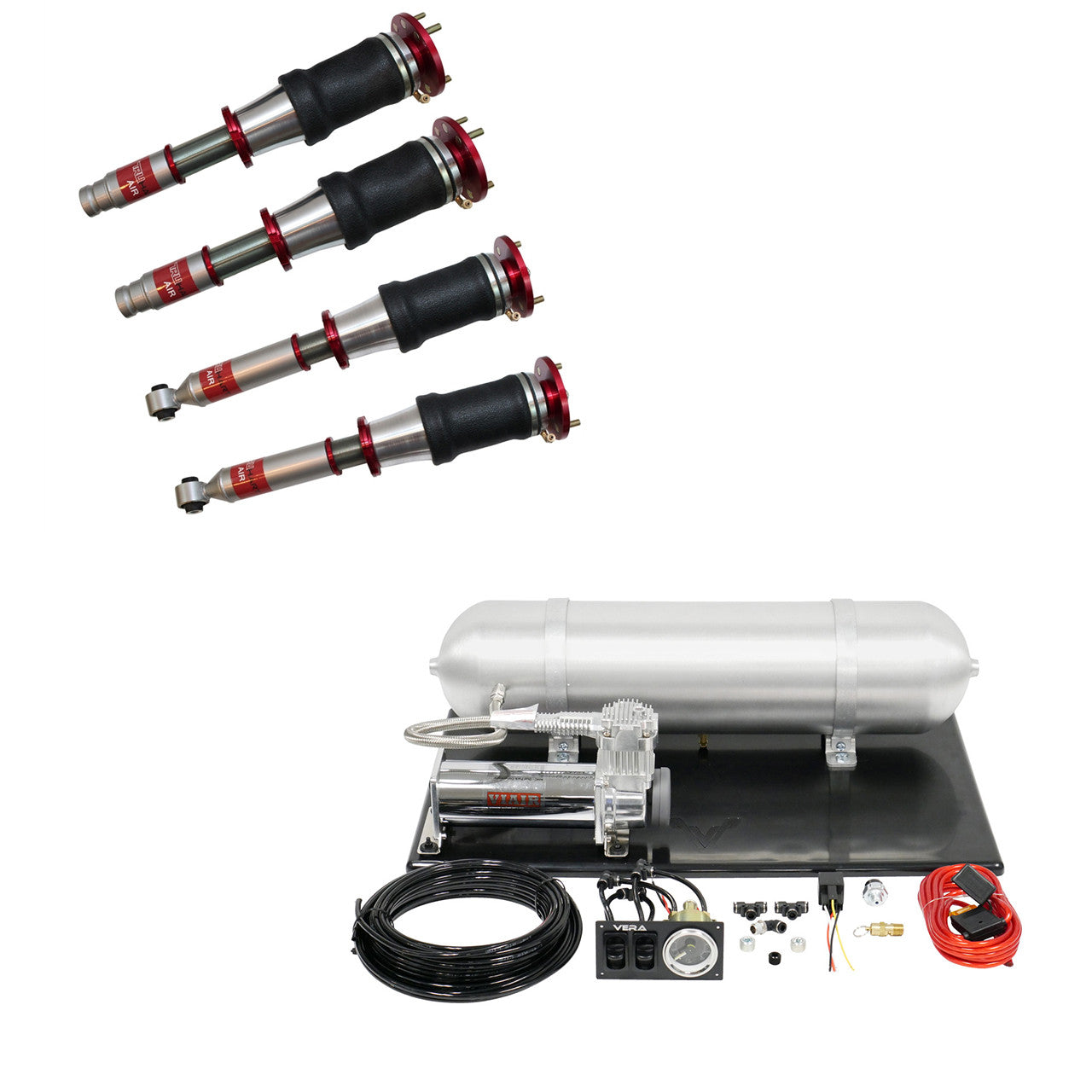 AirPlus Air Struts w/ VERA Basic Management For 90-05 Mazda Miata TruHart