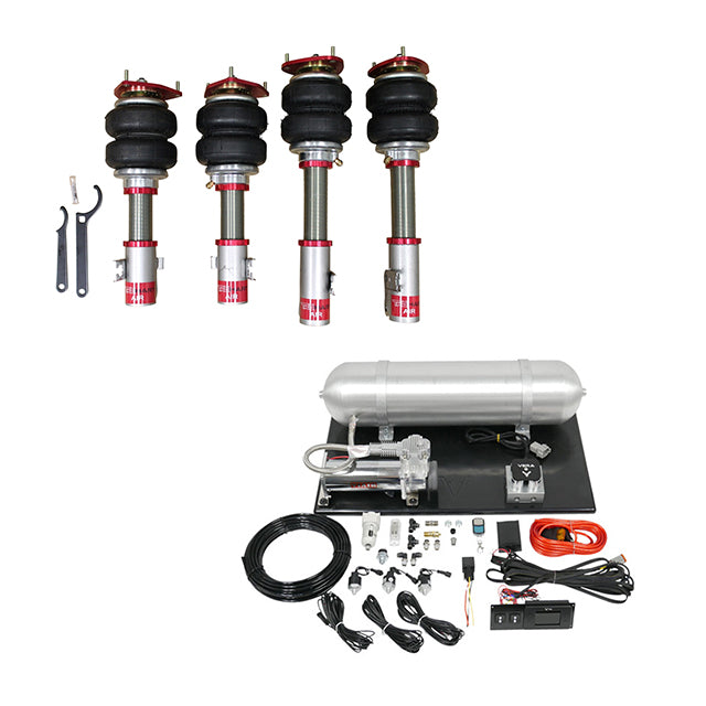 AirPlus Air Struts w/ VERA Element Management For 05-07 Subaru Impreza STI TruHart