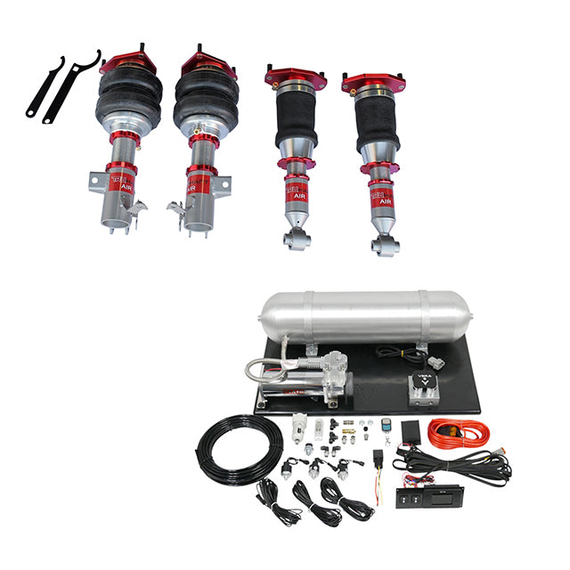 AirPlus Air Struts w/ VERA Element Management For 08+ Subaru STI 15+ Subaru WRX TruHart