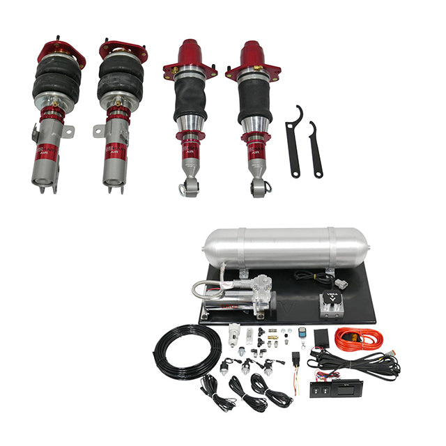 AirPlus Air Struts w/ VERA Element Management For 09-19 Toyota Corolla Sedan 03-13 Toyota Matrix FWD TruHart