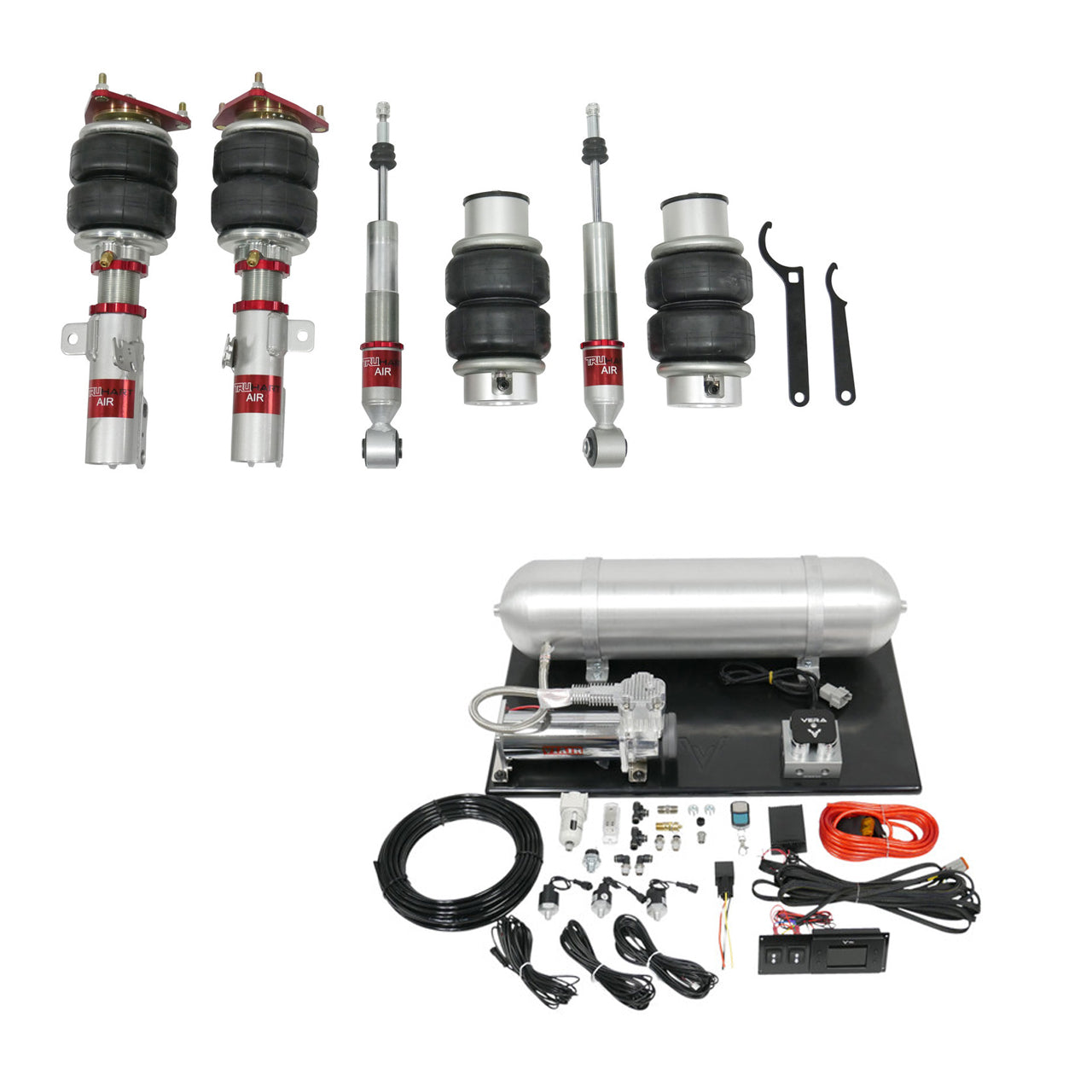 AirPlus Air Struts w/ VERA Essential Management For 18+ Toyota Camry FWD TruHart
