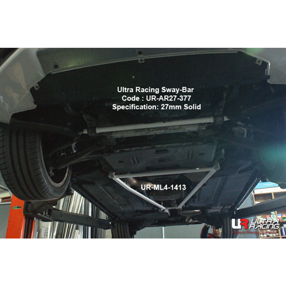 Ultra Racing - 27mm Front Sway Bar - Audi A4 / S4 - UR-AF27-377