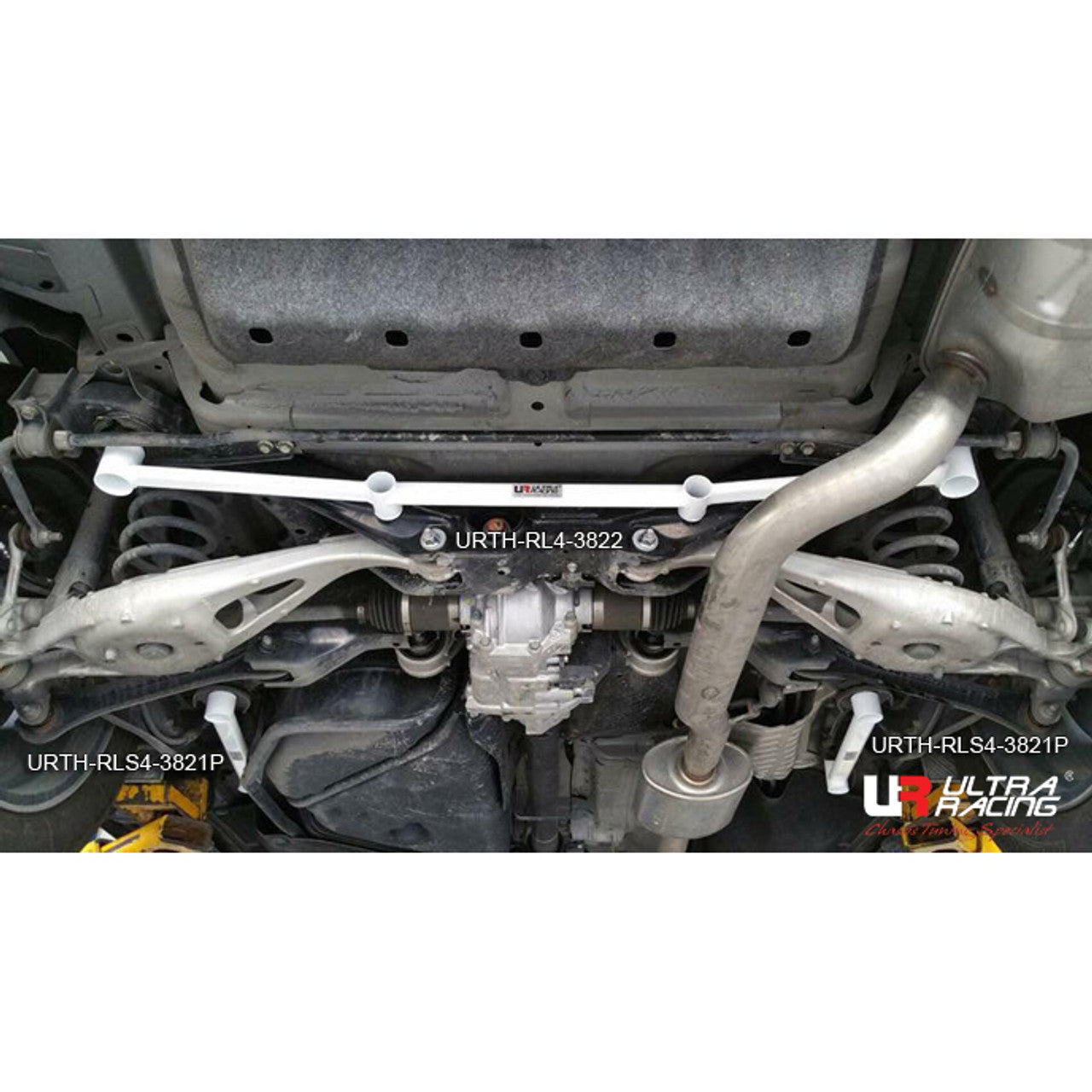 Ultra Racing - 4pt Rear Side Braces (PAIR) - HONDA CR-V (RW) 2017-2020 - UR-RS4-3821P
