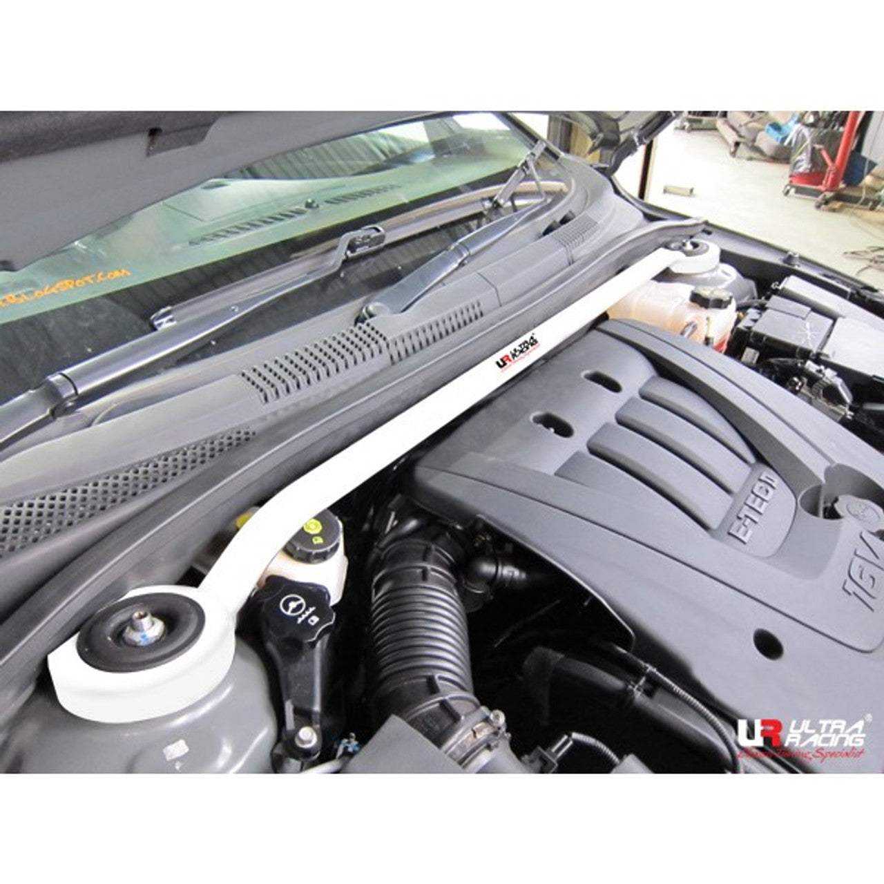 Ultra Racing - 2pt Front Strut Tower Brace - 2008-2017 Chevrolet Cruze - UR-TW2-1203