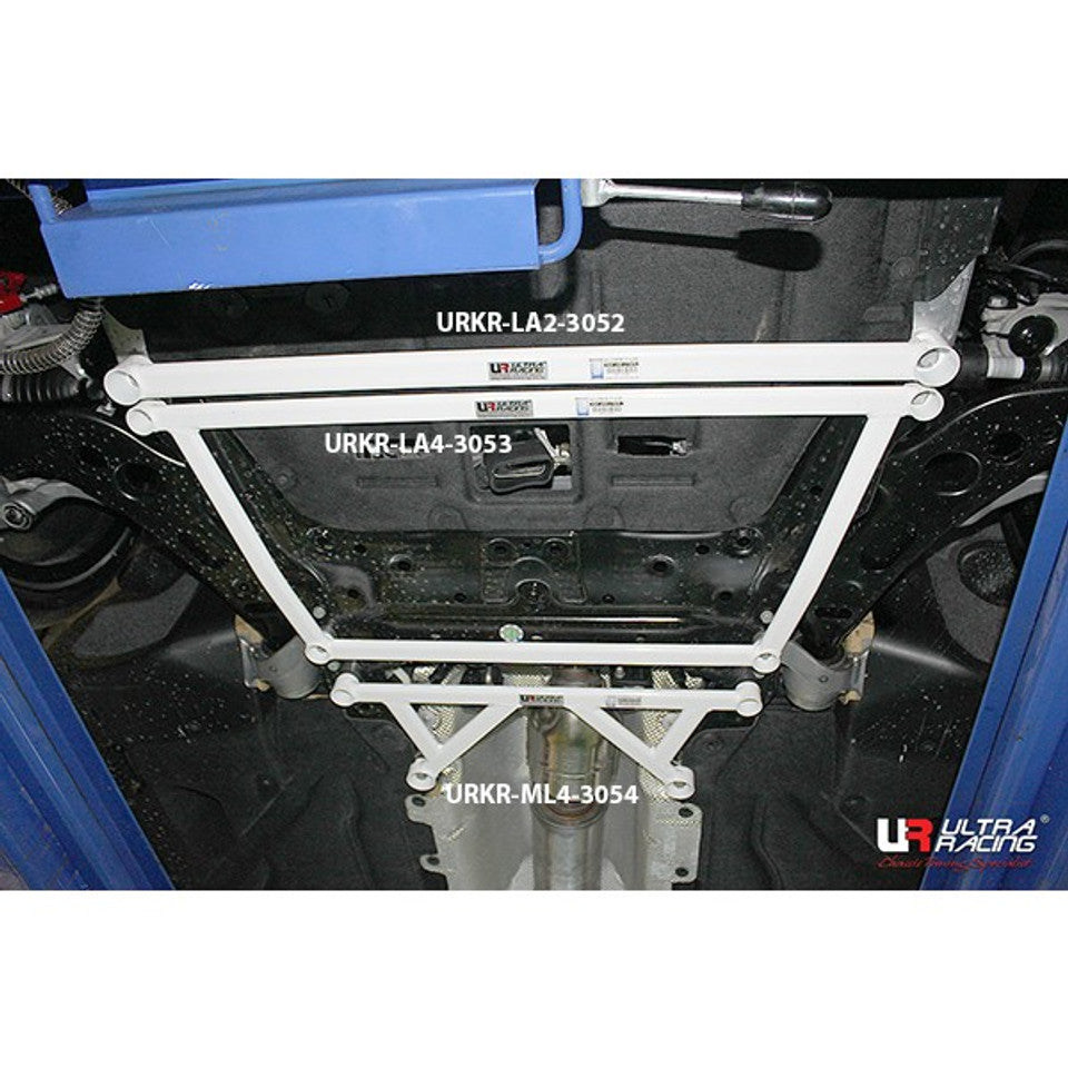 Ultra Racing - 2pt Front Lower Brace - MINI COOPER (F57) CONVERTIBLE 2015-2021 - UR-LA2-3052