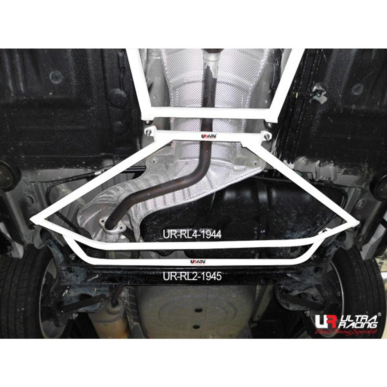 Ultra Racing - 4pt Rear Lower Brace - Nissan Almera N17/N18 2WD - UR-RL4-1944