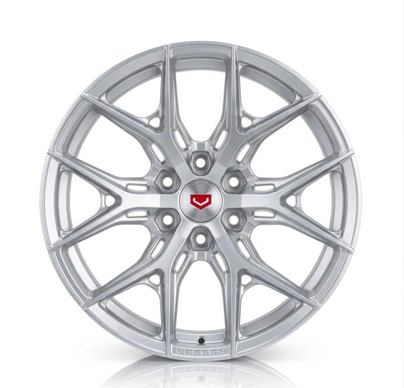 Vossen HF6-4 - 24x10 - ET25 - 6x139.7 - 78.1 - DEEP - SS - SATIN SILVER
