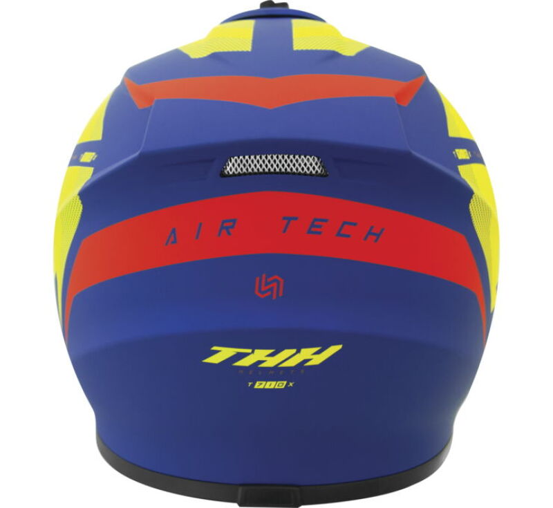 THH Helmets T710XR Airtech Blue/Yellow - XS