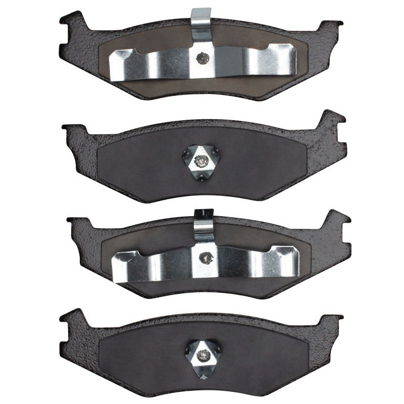 R1 1989-10 Plymouth Sundance Rear Semi Met Brake Pads