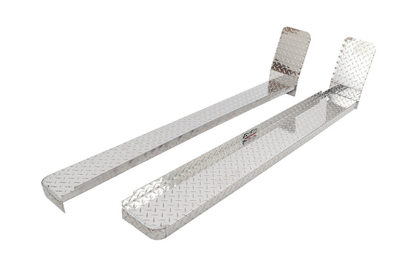 Dee Zee 09-21 Chevrolet/GMC Express/Savana Van Running Board Cab Section Brite-Tread Aluminum