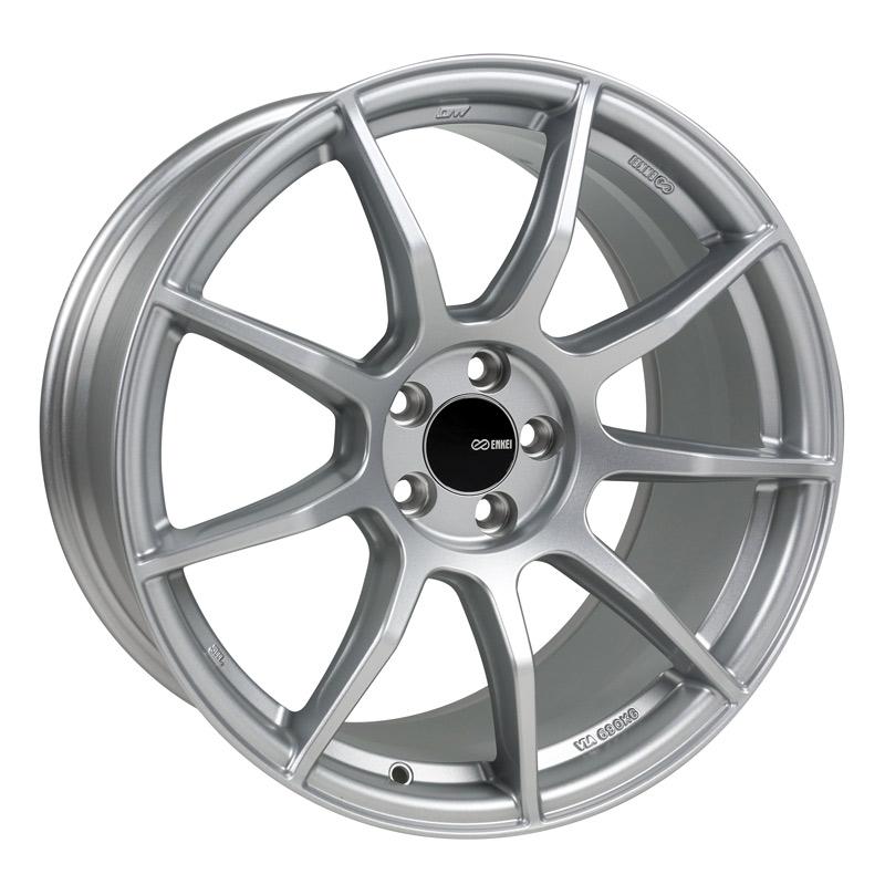 Enkei TS9 18x8 5x114.3 50mm Offset 72.6mm Bore - Silver Paint