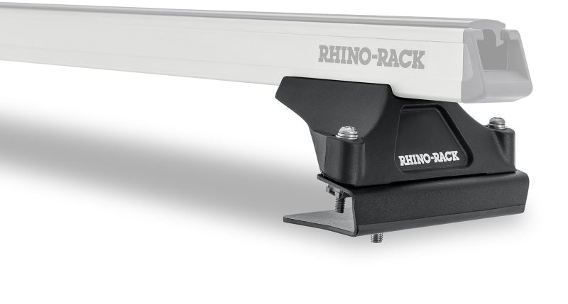 Rhino-Rack 14-21 Ford Transit 2 Door Wagon Heavy Duty RLTP 3 Bar Roof Rack - Black