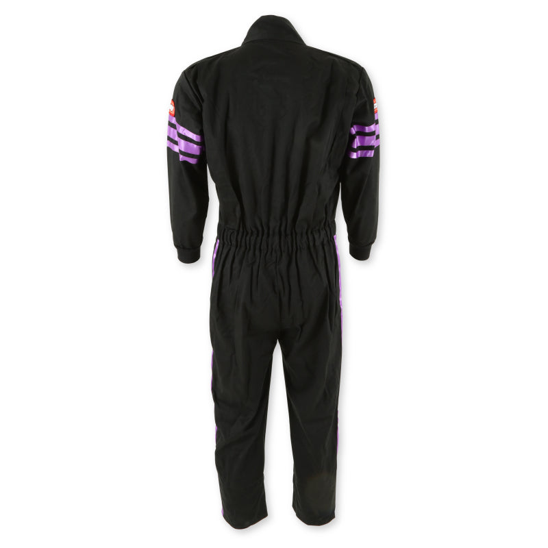RaceQuip Purple Trim SFI-1 JR. Suit - Kids Medium
