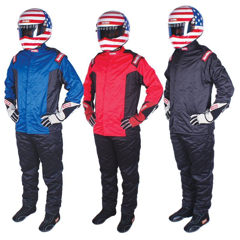 RaceQuip Black Chevron-5 Pants SFI-5 - XLG
