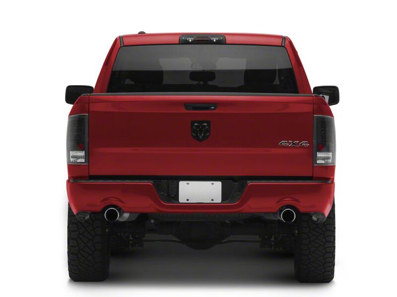 Raxiom 09-18 Dodge RAM 1500 LED Tail Lights- Black Housing- Clear Lens
