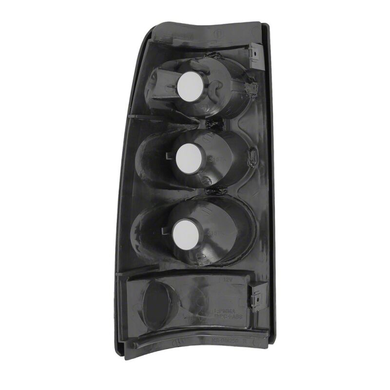 Raxiom 99-02 Chevrolet Silverado 1500 Fleetside Axial Series Tail Lights- Chrome - Red/Clear Lens