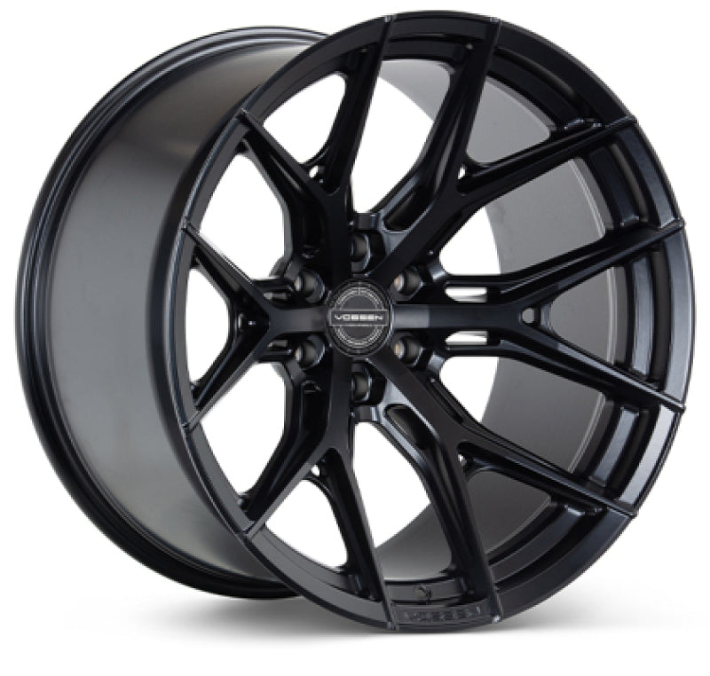 Vossen HF6-4 24X10 / 8X180 / ET15 / DEEP / 124.3 - Satin Black
