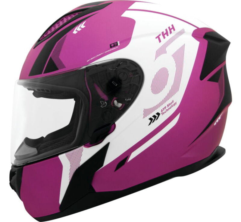 THH Helmets T810S Hayate Metallic Pink/White - Medium