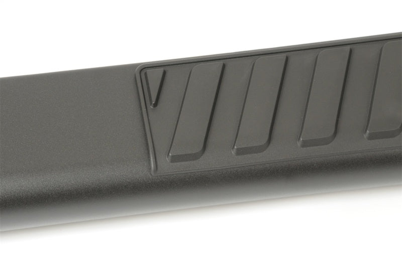 Dee Zee 99-23 Chevrolet/GMC/Dodge/Ford Full Size Truck Tubes - 6In Oval - Black Steel (RegCab)